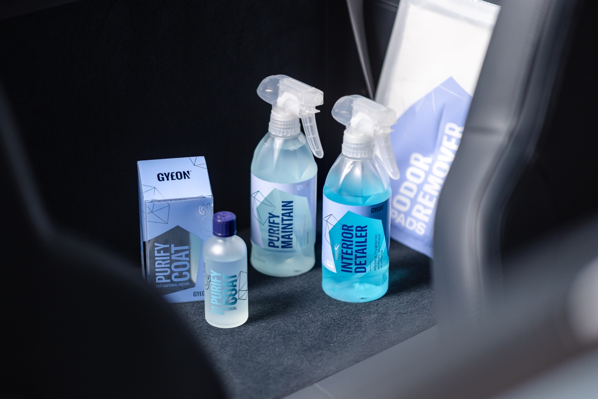 Gyeon Purify: čistý interiér bez bakterií