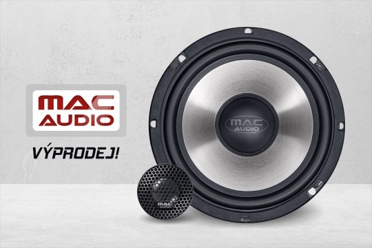Výprodej sortimentu Mac Audio se slevou až 42%