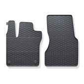 Gumové autokoberce Geyer & Hosaja pro Renault Twingo III (2014 -> 2018), Twingo E-Tech Electric (2020 ->) / Smart EQ ForTwo (2016 -> 2024), ForTwo (2014 -> 2019)