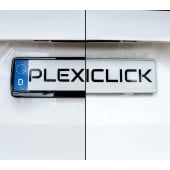 Plexiclick - průhledný držák slovenské SPZ