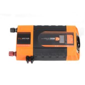 Měnič napětí z 12V na 230V, USB, 600W, displej - CAR600-D