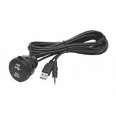 USB / JACK 4-polna utičnica s kabelom
