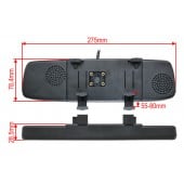 Monitor v zrcátku BK-043LU