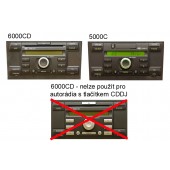 AUX vstup pro autorádia Ford