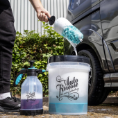 Detailingový kbelík s ochrannou mřížkou Auto Finesse Clear Detailing Bucket