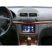 Redukční rámeček autorádia pro Mercedes E-Class, CLS