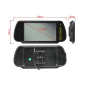 Monitor v zrcátku BK-073 AHD