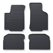 Gumové autokoberce Geyer & Hosaja pro Volkswagen Bora, Volkswagen Golf IV, Volkswagen Jeta (1998 - 2005), Volkswagen New Beetle / Seat Leon (1999 - 2006), Seat Toledo (1999 - 2005) / Škoda Octavia 1