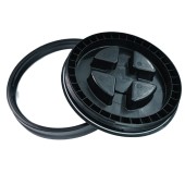 Víko Carbon Collective Gamma Seal Bucket Lid - Black