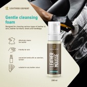 Čisticí pěna na kůži Leather Expert - Leather Mousse (200 ml)