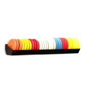 Držák lešticích padů Poka Premium Shelf for storing polishing pads - from 83mm to 165mm (80cm)
