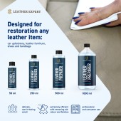 Odstraňovač povrchových úprav na kůži Leather Expert - Leather Preparer (250 ml)