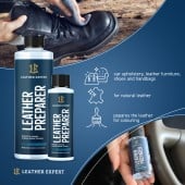 Odstraňovač povrchových úprav na kůži Leather Expert - Leather Preparer (1 l)