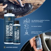 Odstraňovač povrchových úprav na kůži Leather Expert - Leather Preparer (50 ml)