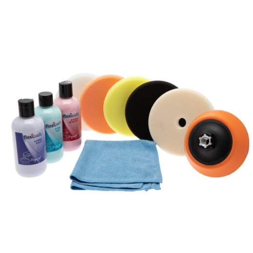 Sada Flexipads 160 mm X-Slim Polishing Kit