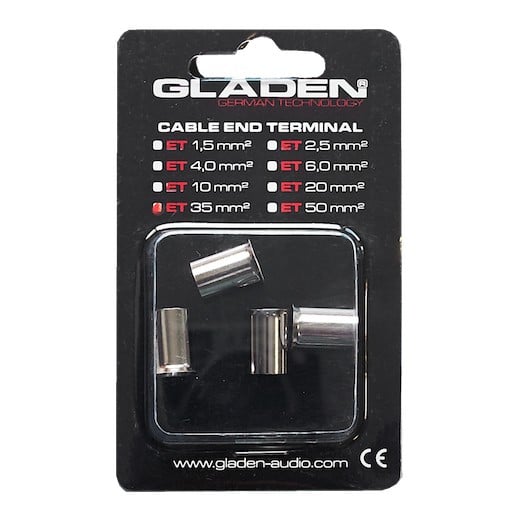 Kabelové dutinky Gladen Z-T-C 4 mm²