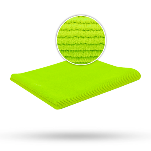 Mikrovláknová utěrka Liquid Elements Polishing Towel Green - 400 GSM 40 x 40 cm