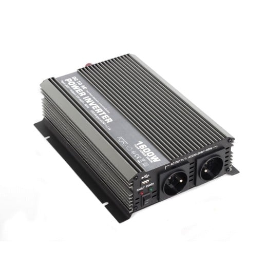 Měnič napětí z 12V na 230V + USB, 1600W - CAR1600