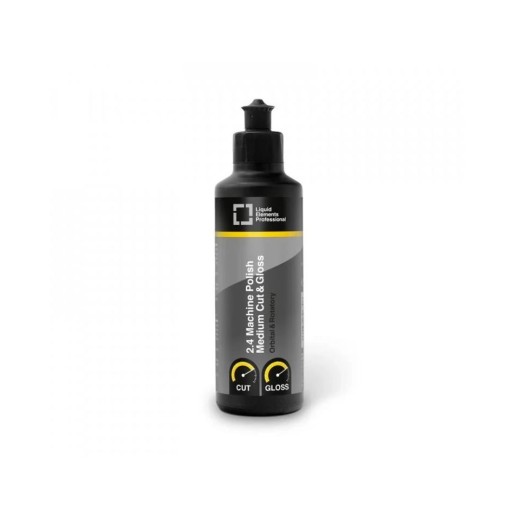 Lešticí pasta Liquid Elements 2.4 Machine Polish Medium Cut & Gloss (250 ml)
