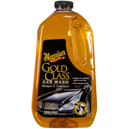 Extra hustý autošampon Meguiar's Gold Class Car Wash Shampoo & Conditioner (1892 ml)