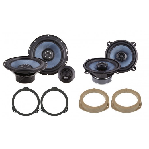 Reproduktory do Opel Meriva A set č. 3