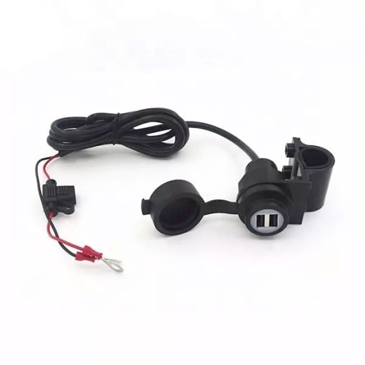 USB-A 2x punjač s poklopcem za motocikle MY1118