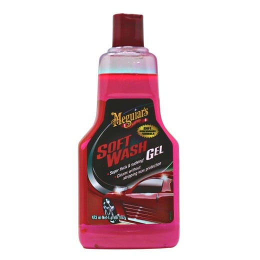 Extra hustý autošampon Meguiar's Soft Wash Gel (473 ml)