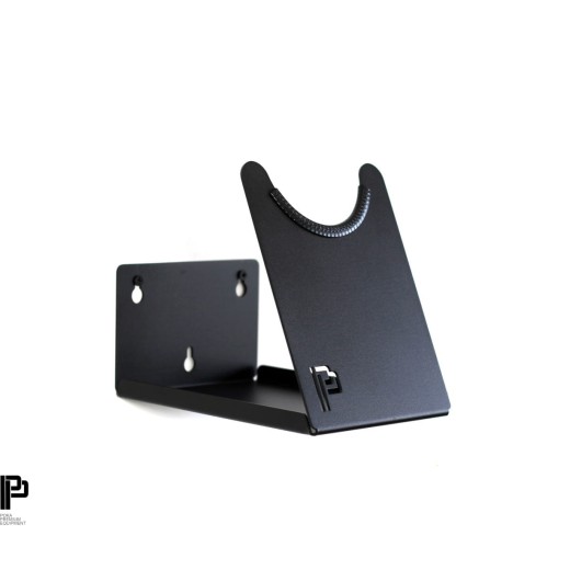 Držák na malou leštičku Poka Premium Hanger for one polishing machine with a shelf for batteries