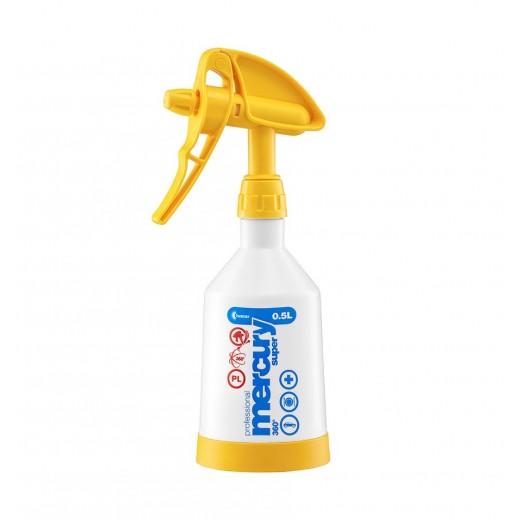 Prskalica Kwazar Mercury SUPER 360 PRO+ 0,5 l Žuta