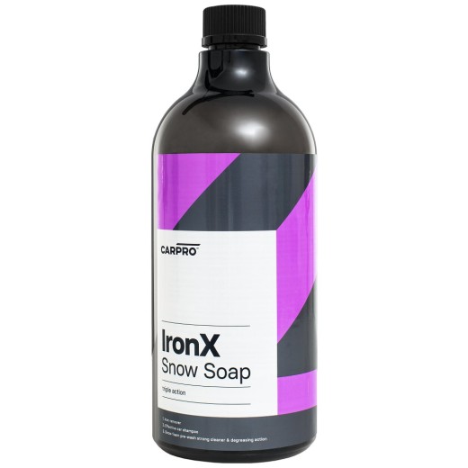 Auto šampon koji uklanja leteću hrđu CarPro IronX Snow Soap (1 l)
