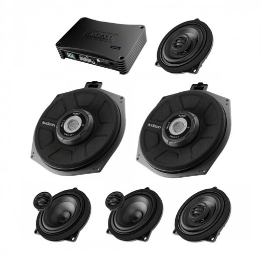 Kompletní ozvučení s DSP procesorem do BMW X1 (E84) s Hi-Fi Sound System