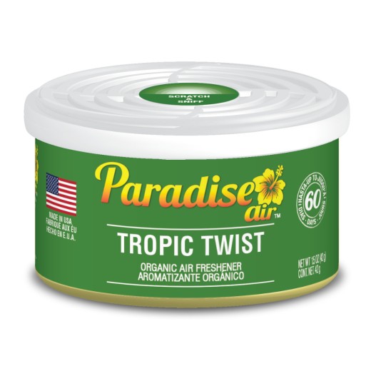 Osvěžovač vzduchu Paradise Air Organic Air Freshener Tropic Twist - Tropický vánek (42 g)