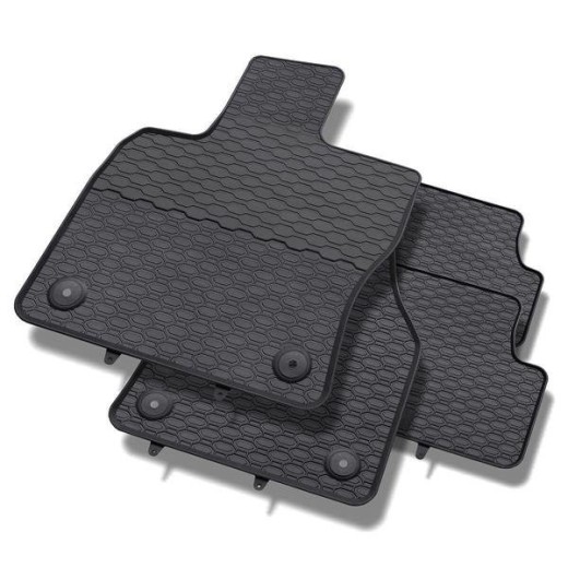 Gumové autokoberce Geyer & Hosaja pro Volkswagen T-Roc (2017 ->) / Audi Q2 (2016 ->) / Seat Ateca (2016 ->) / Cupra Ateca (2018 ->) / Škoda Karoq (2017 ->)