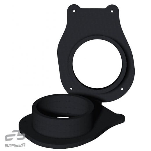 MDF redukce pod reproduktory pro Citroen C4 Picasso