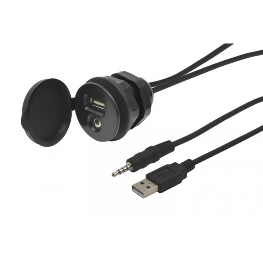 USB / JACK 4-polna utičnica s kabelom