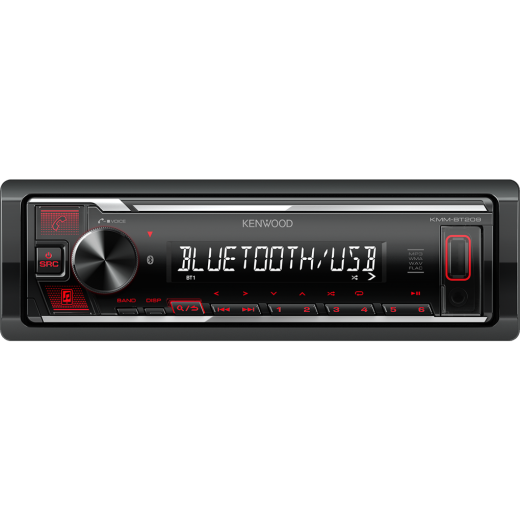 Autorádio bez CD mechaniky Kenwood KMM-BT209