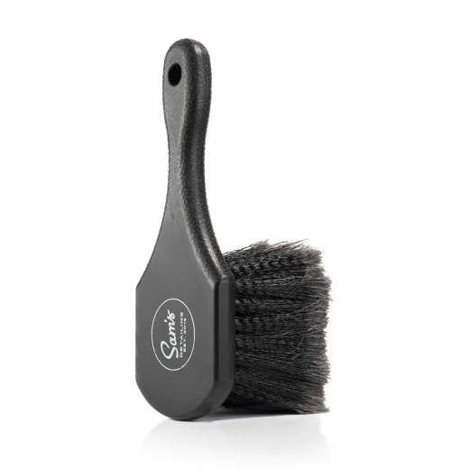 Jemný kartáč na kola Sam's Detailing Flagged Tip Wheel Brush