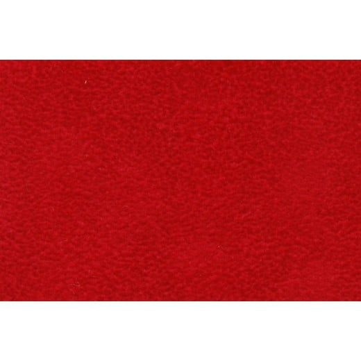 Tmavě červený umělý semiš Mecatron 374088