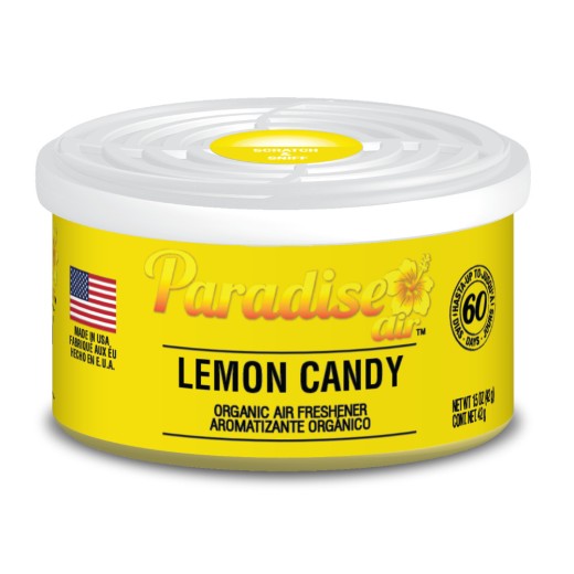 Osvěžovač vzduchu Paradise Air Organic Air Freshener Lemon Candy (42 g)
