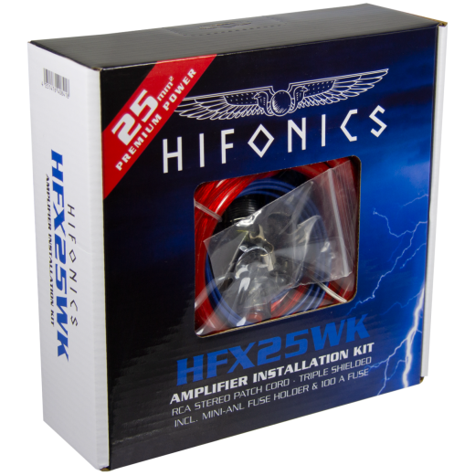 Kabelová sada Hifonics HFX25WK Premium