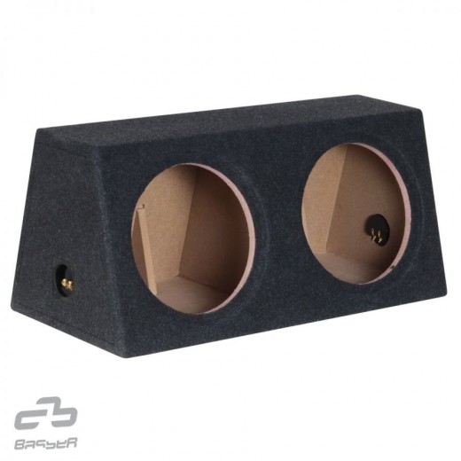 Uzavřená dvojitá ozvučnice Basser C1230X2 Black