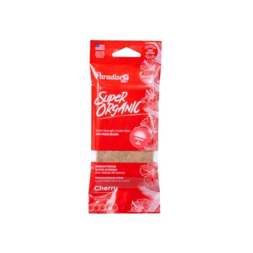 Osvěžovač vzduchu Paradise Air Super Organic lněný blok, vůně Cherry