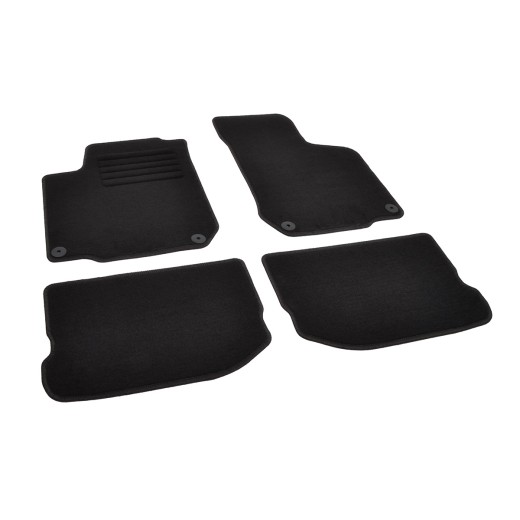 Textilní autokoberce Rigum pro Seat Leon (1999 - 2006), Toledo (1998 - 2004) / Škoda Octavia I (1997 - 2005) / Volkswagen Bora (1999 - 2005), Golf IV (1996 - 2003), New Beetle (1998 - 2011)