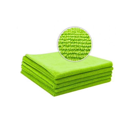 Krpa od mikrovlakana Liquid Elements All-Purpose Green Microfiber Cloth Value Set of 5 - 310 GSM 40 x 40 cm