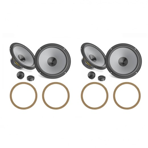 Reproduktory do Audi A6 C6 set č. 1