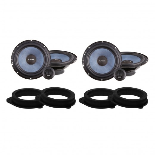 Reproduktory do Audi A4 B6 set č. 2