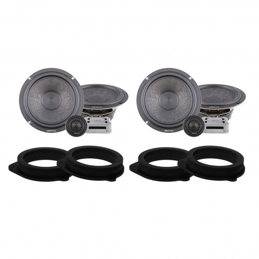 Reproduktory do Audi A4 B6 set č. 3