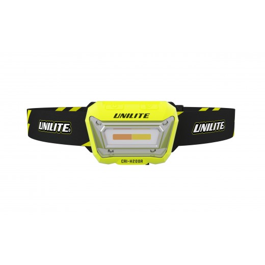 High-CRI čelovka pro precizní detailní práci Unilite CRI-H200R