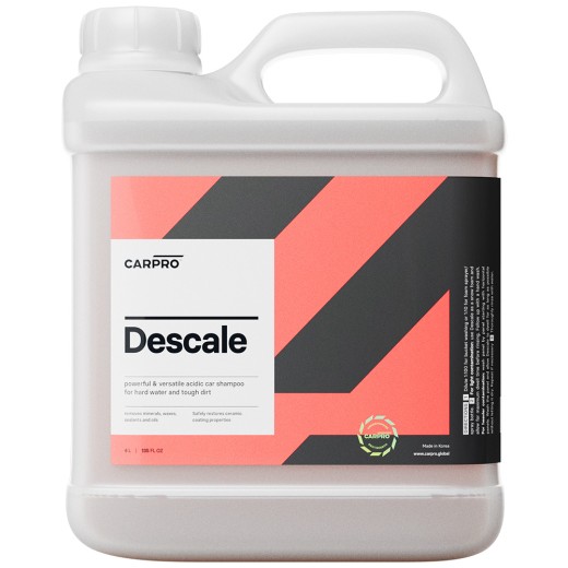 Autošampon s kyselým pH CarPro Descale (4 l)