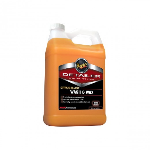 Autošampon s voskem Meguiar's Citrus Blast Wash & Wax (3,79 l)